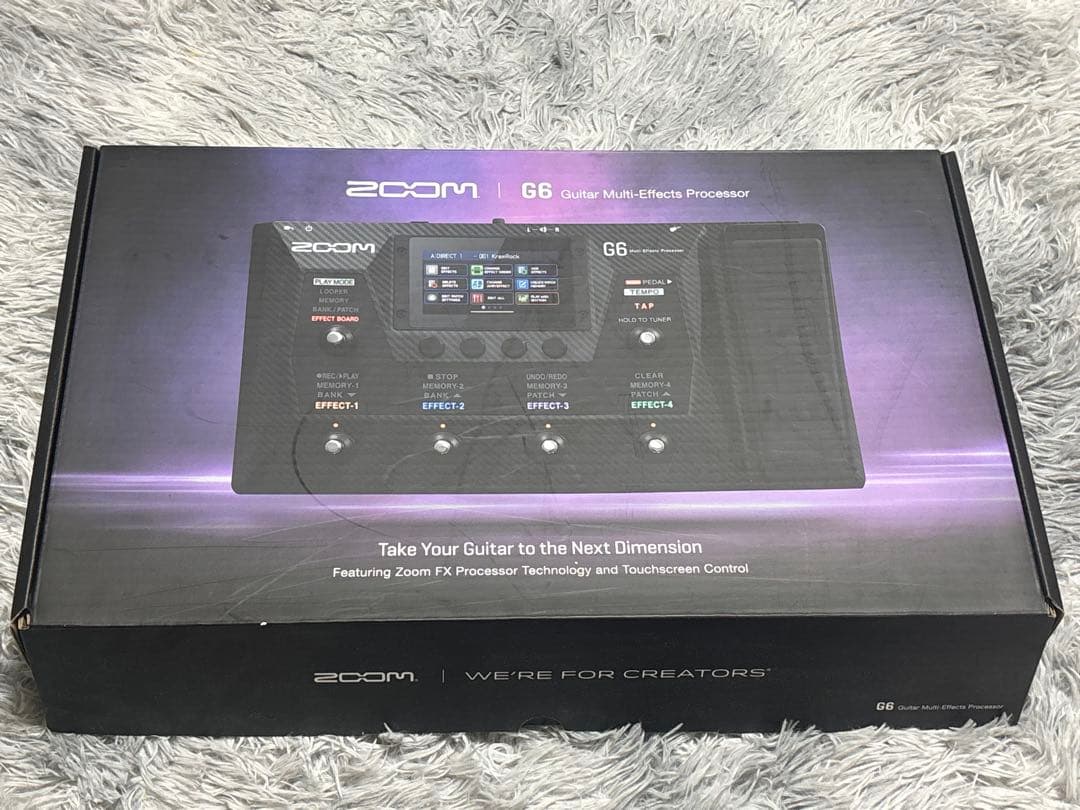 ZOOM G6 マルチエエフェクター