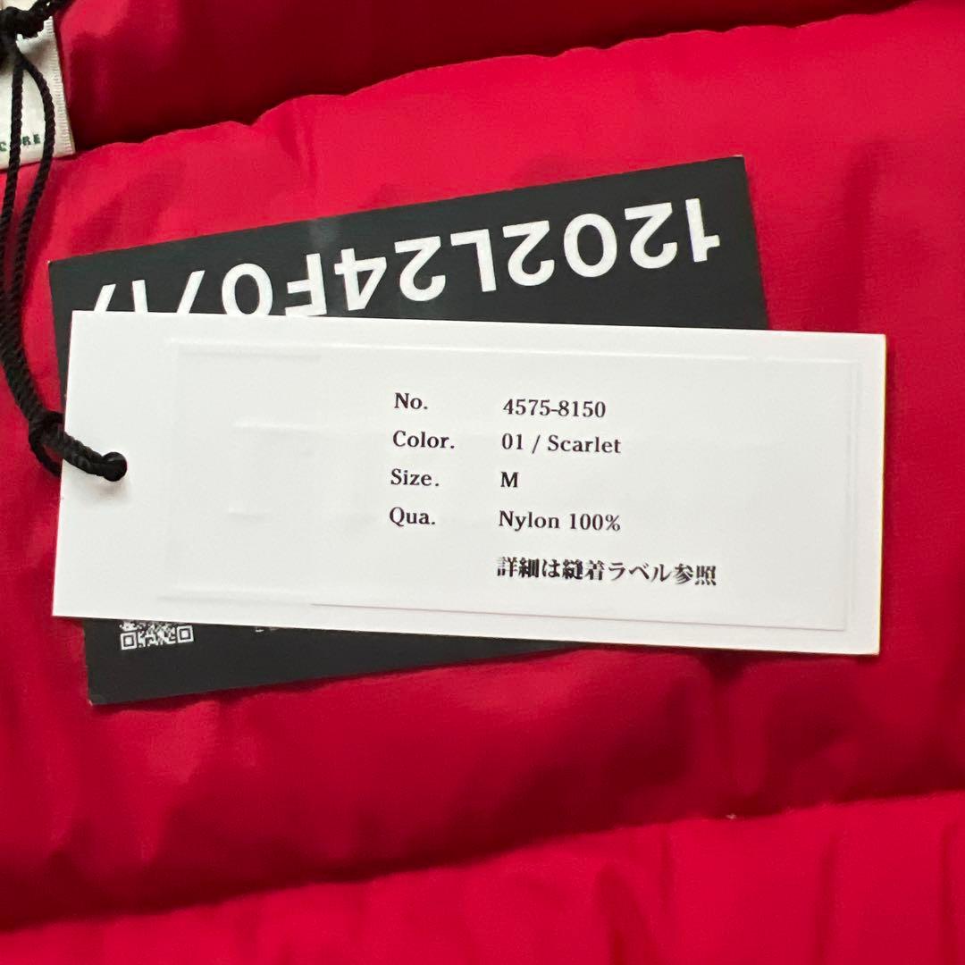 未使用 LLBean JAPAN EDITION ホールデンダウンベスト 赤 M