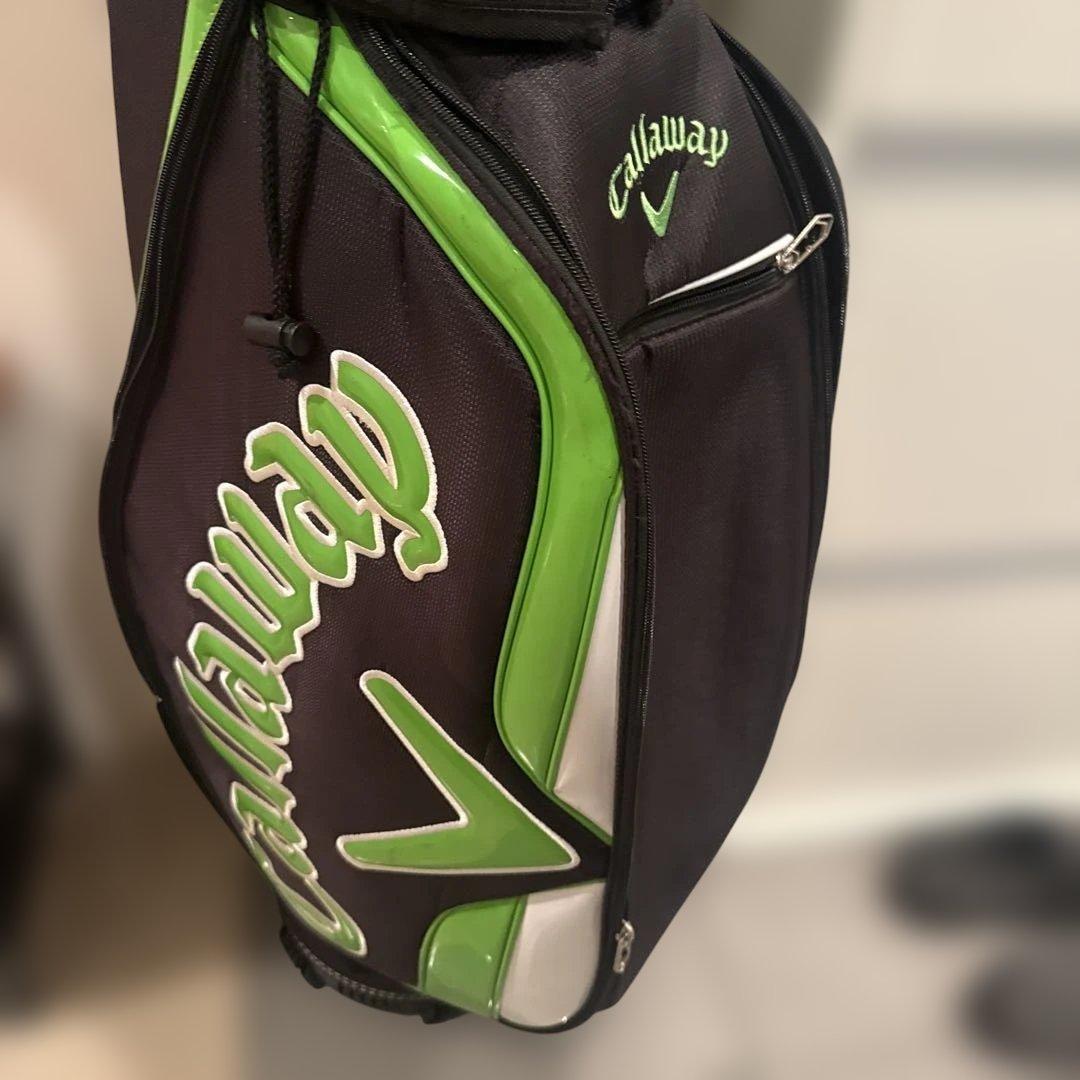 Callaway ゴルフバッグ 黒/緑