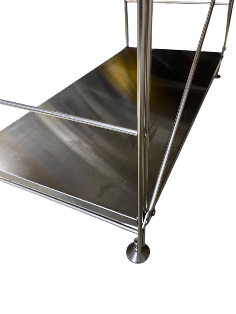 無印良品ステンレスユニットシェルフ棚セット