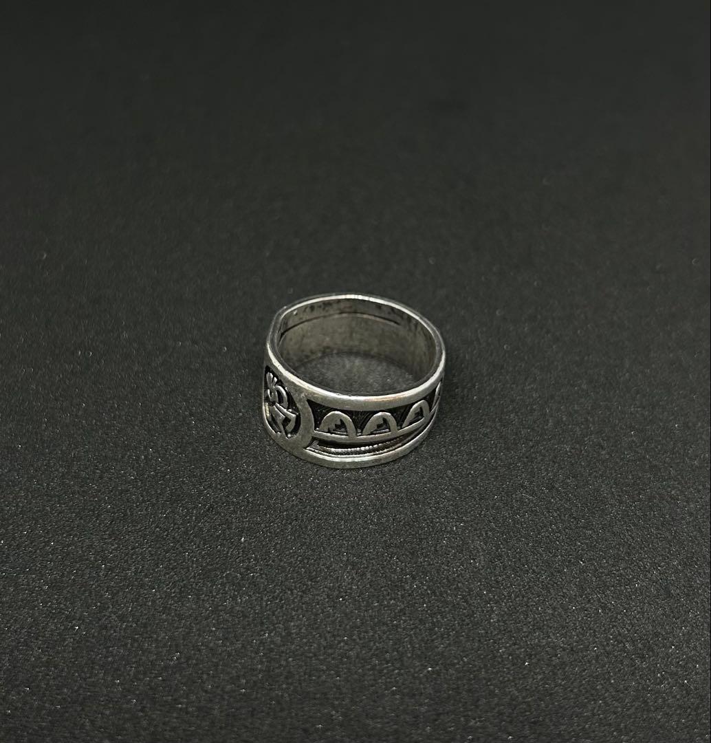 ホピ族Lucion Koinva ルーションバ　21号オーバーレイリング