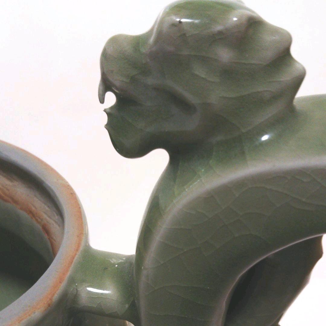 中国青磁 置物