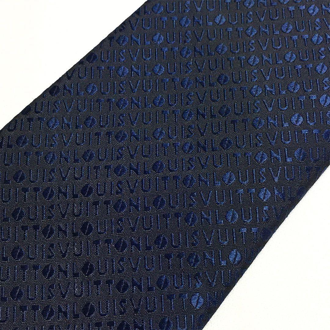 未使用級 ルイヴィトン Louis Vuitton ネクタイ ジャガード