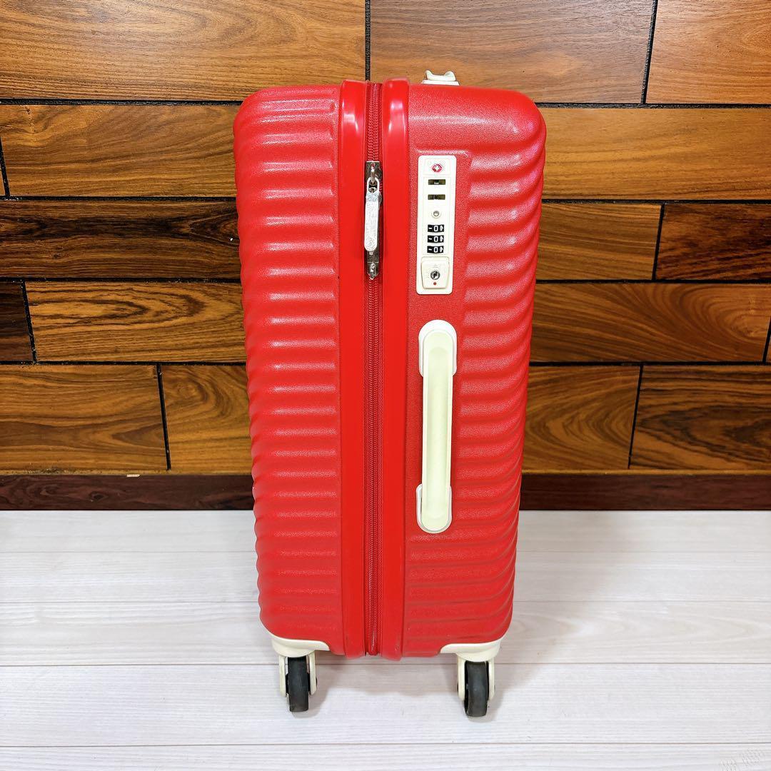 美品♪ エース ace HaNT ハント マイン スーツケース アネモネレッド