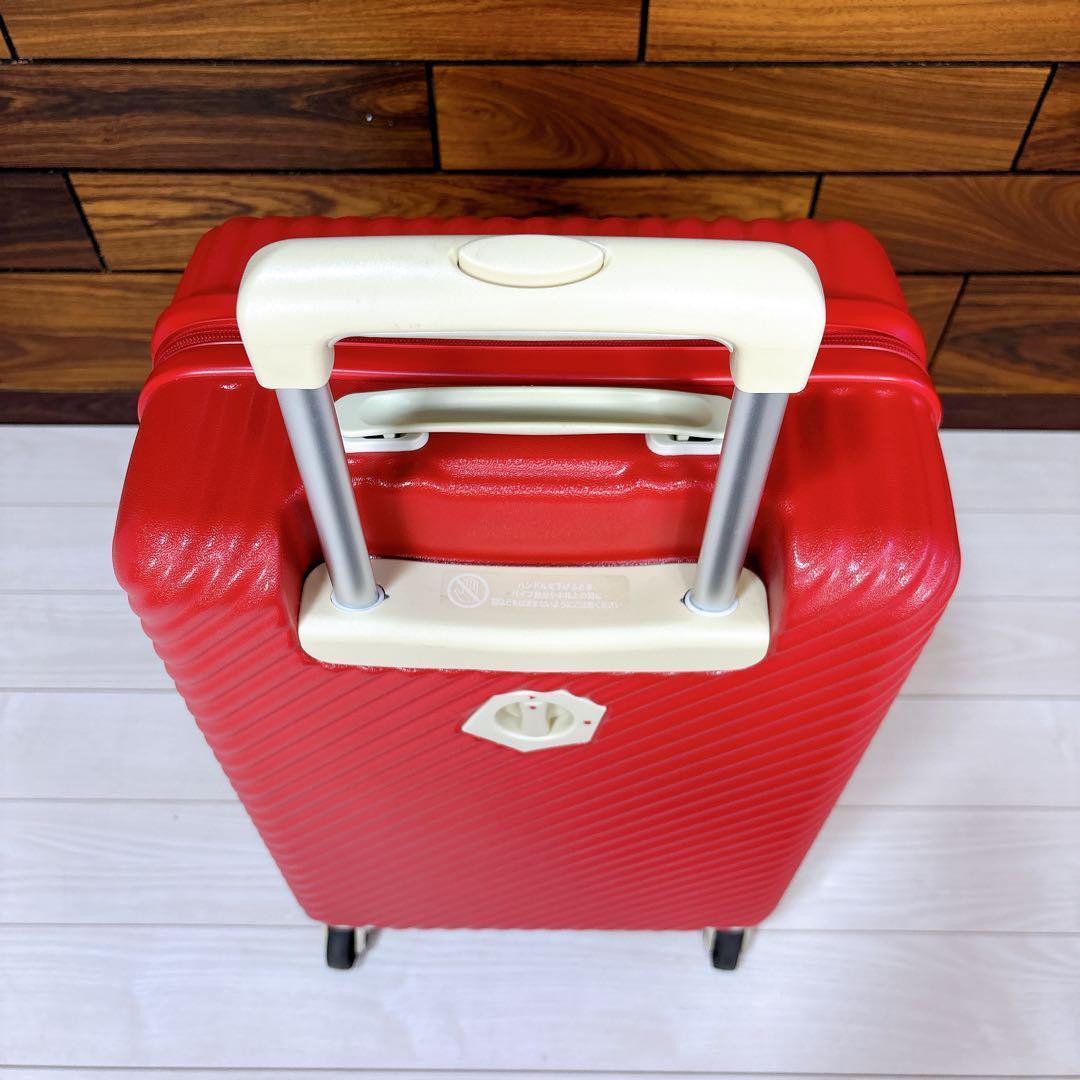 美品♪ エース ace HaNT ハント マイン スーツケース アネモネレッド