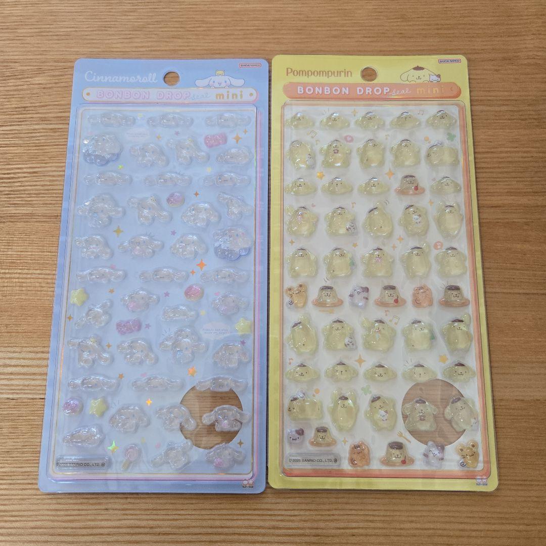 ボンボンドロップシール　サンリオMINI