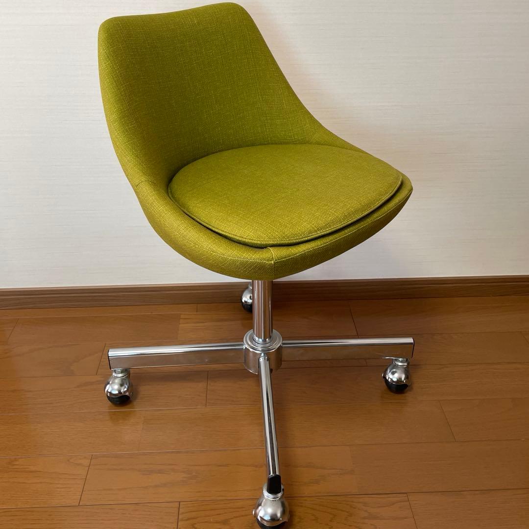 緑 黄緑 チェア 椅子 キャニスター 家具