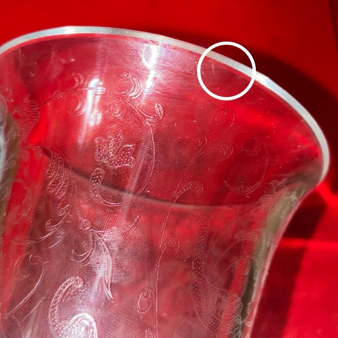 バカラ パルメ　スリムサイズ　花瓶　フラワーベース