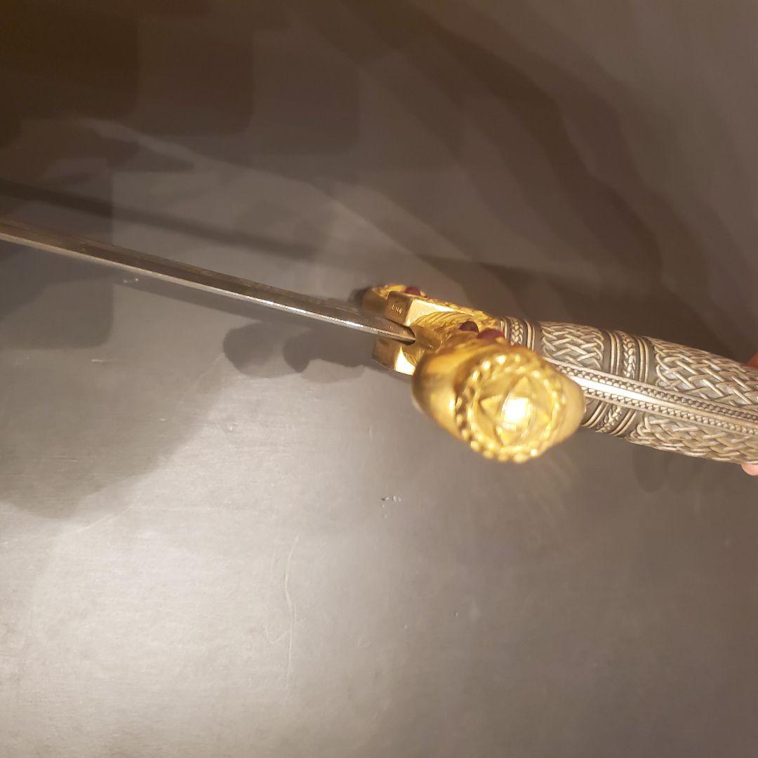 模造刀 インテリア用＋壁掛けホルダーセット DENIX製