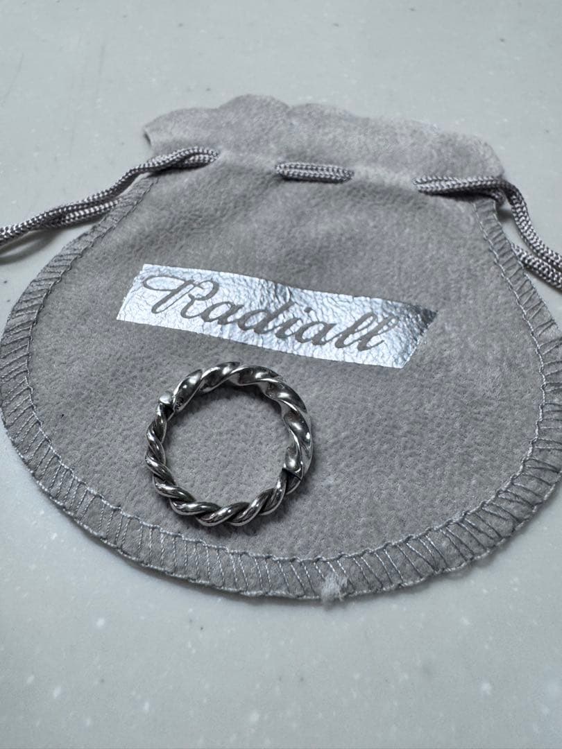 RADIALL TWIST - PINKY RING 9号