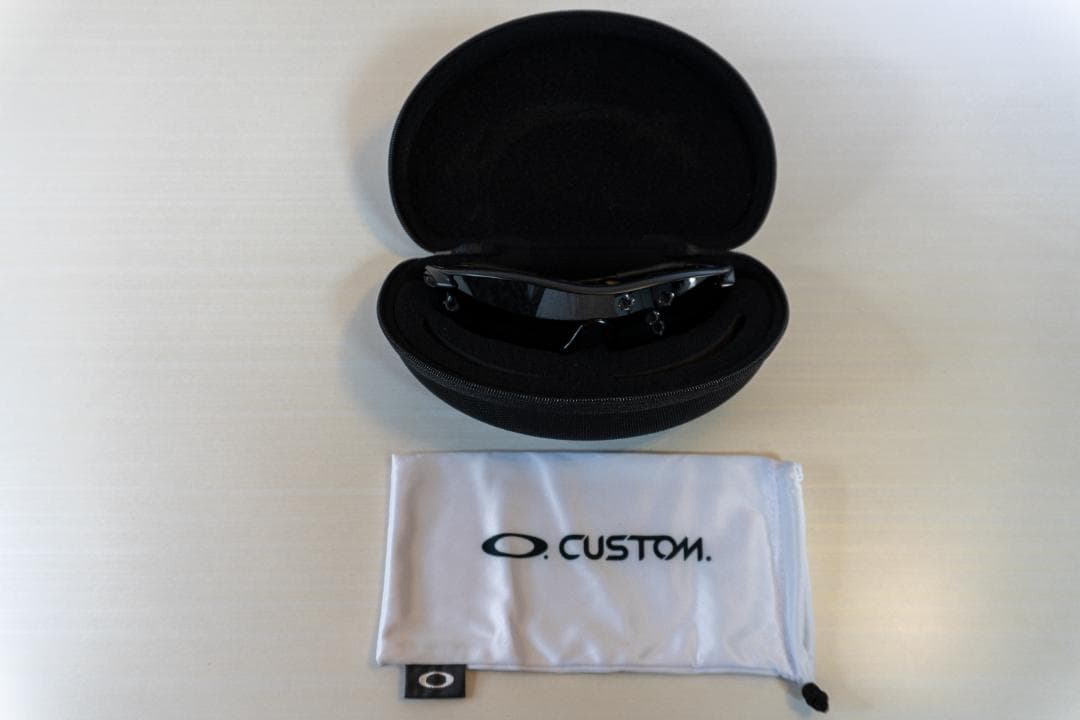 オークリーレーダーロックPRIZM IRIDIUM　5.56mm弾跡