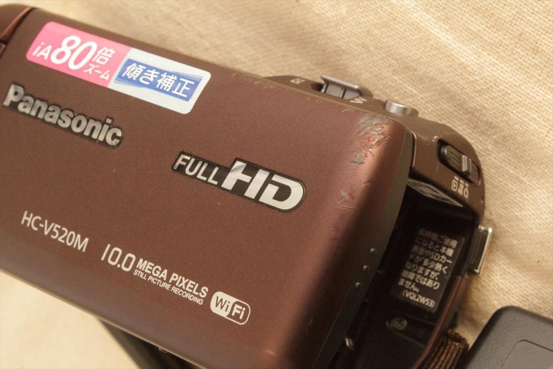 スマホ転送！Panasonic HC-V520M　ビデオカメラ