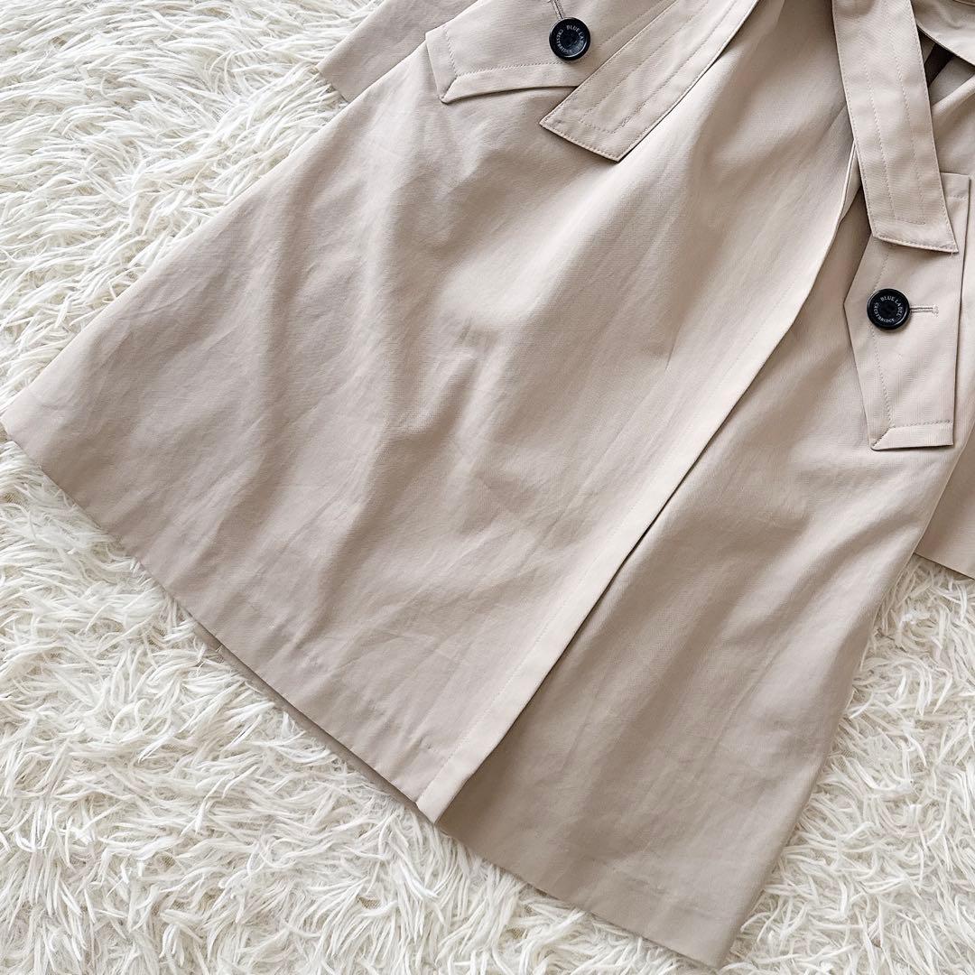 ブルーレーベルクレストブリッジ✨トレンチコート ガウンコート ベルト ベージュ