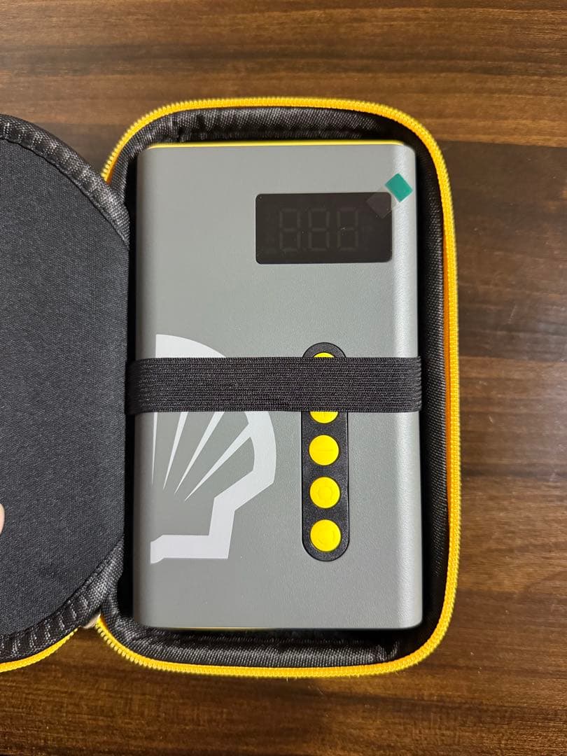 Shell ジャンプスターター　 SL-AC001JP　空気入れ付き