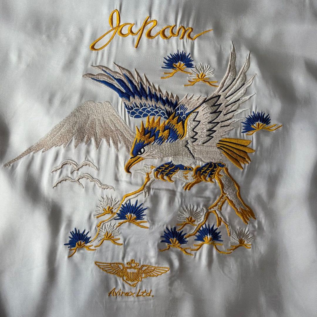 美品 AVIREX アヴィレックス リバーシブル スーべニアジャケット XL