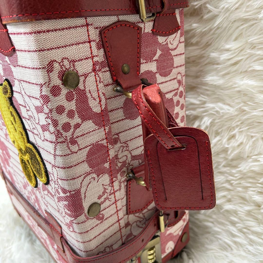 [美品］ムチャチャ×Disney キャリーケース ミニー ピンク 旅行 1泊2日