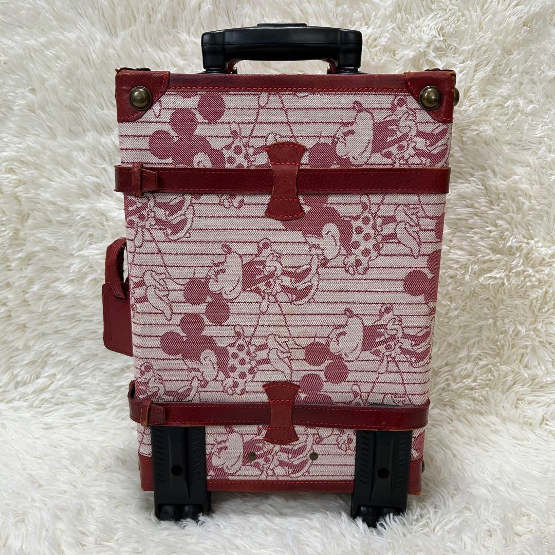 [美品］ムチャチャ×Disney キャリーケース ミニー ピンク 旅行 1泊2日