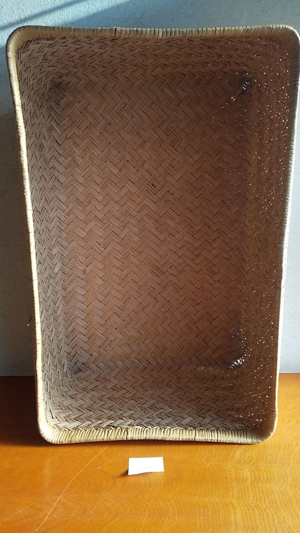 竹行李 竹籠 柳行李 大籠 収納籠 古民具 レトロ 002