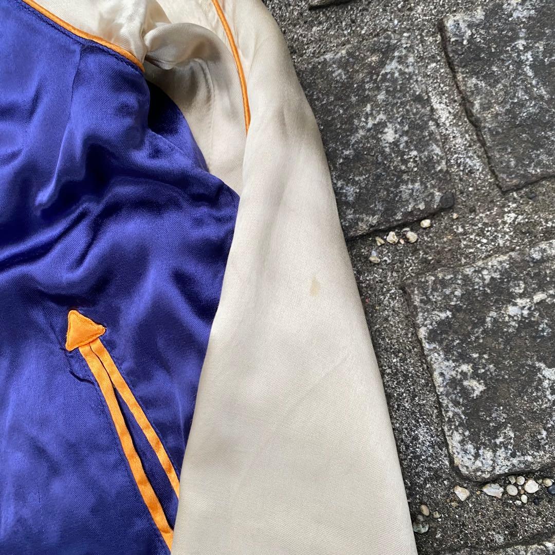 DENIME SHINS期 刺繍　リバーシブル　スカジャン 天使と悪魔