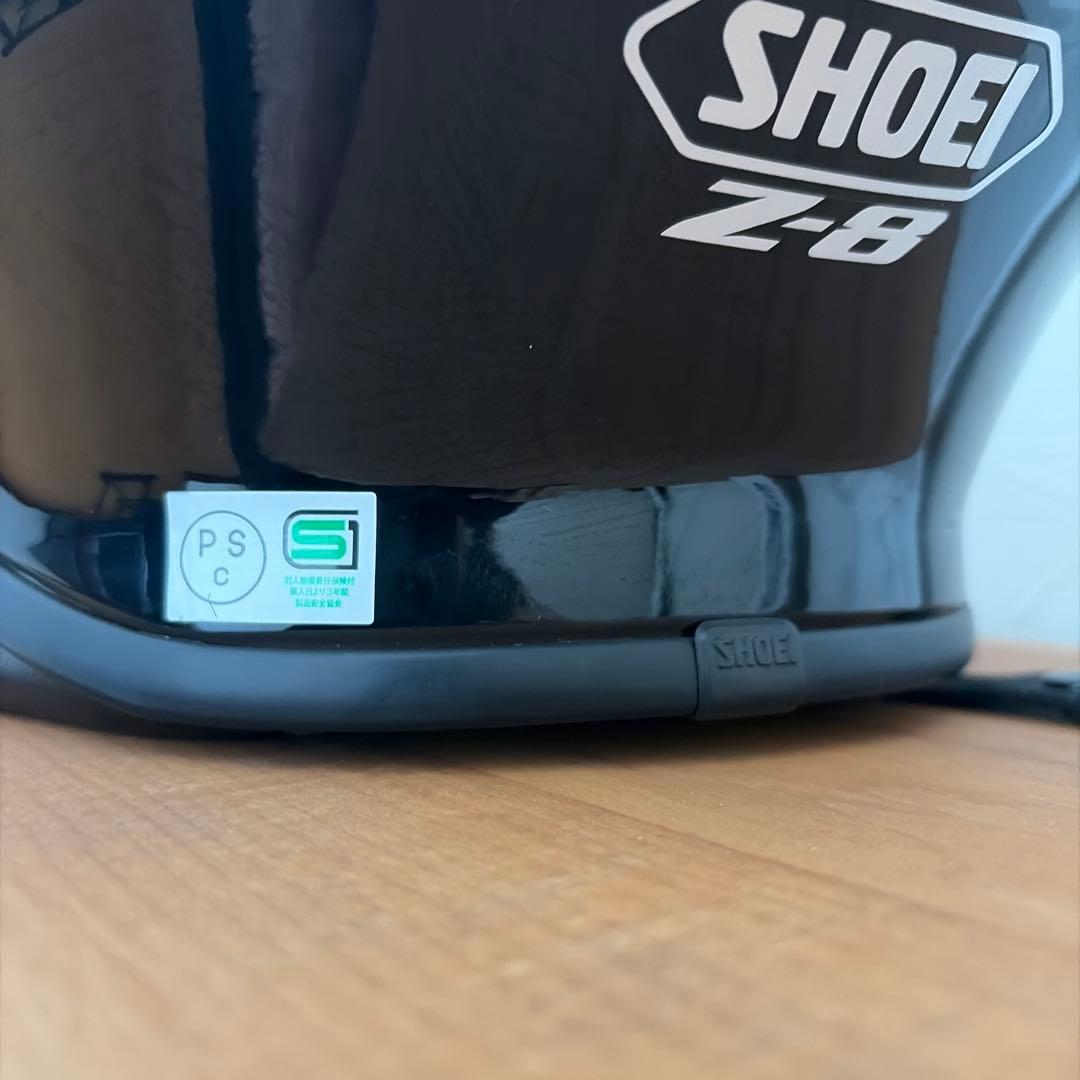 SHOEI製のフルフェイスヘルメットZ-8 Z8ブラックLサイズ