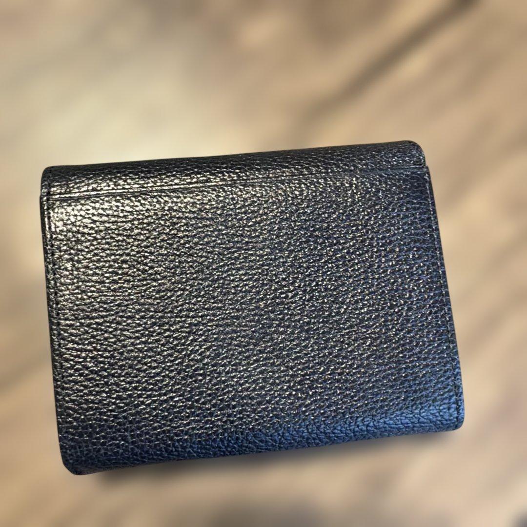 【美品】Kissora 本革　ソリド KISP-002 ミニ財布 日本製 レザー