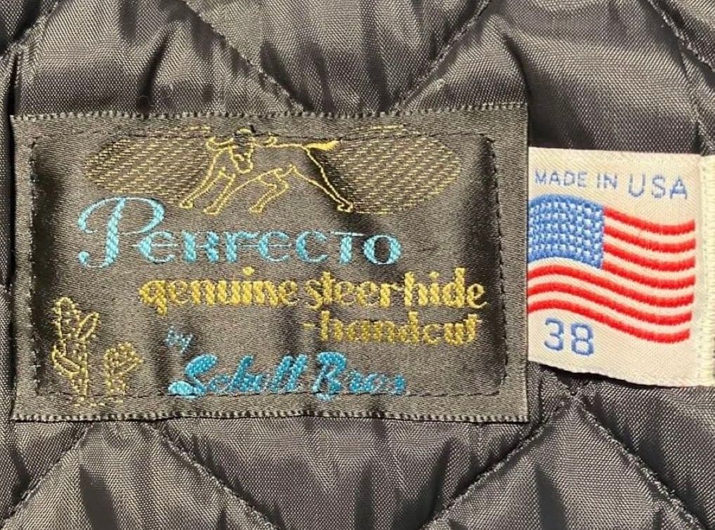 ★希少★ Schott 613XX ワンスター　サボテン黒タグ復刻【38】