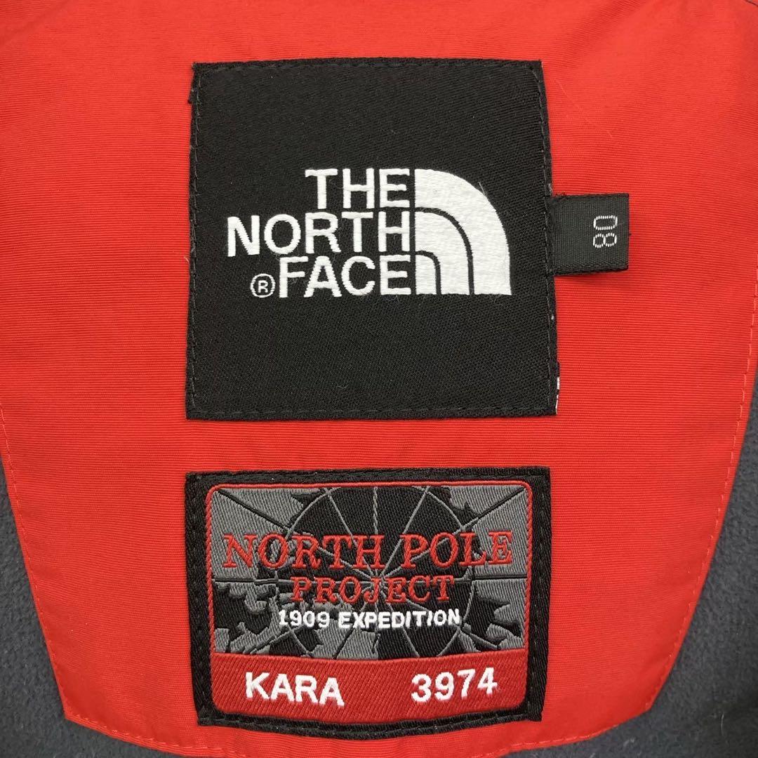 ノースフェイス ダウンコート レッド レディースS