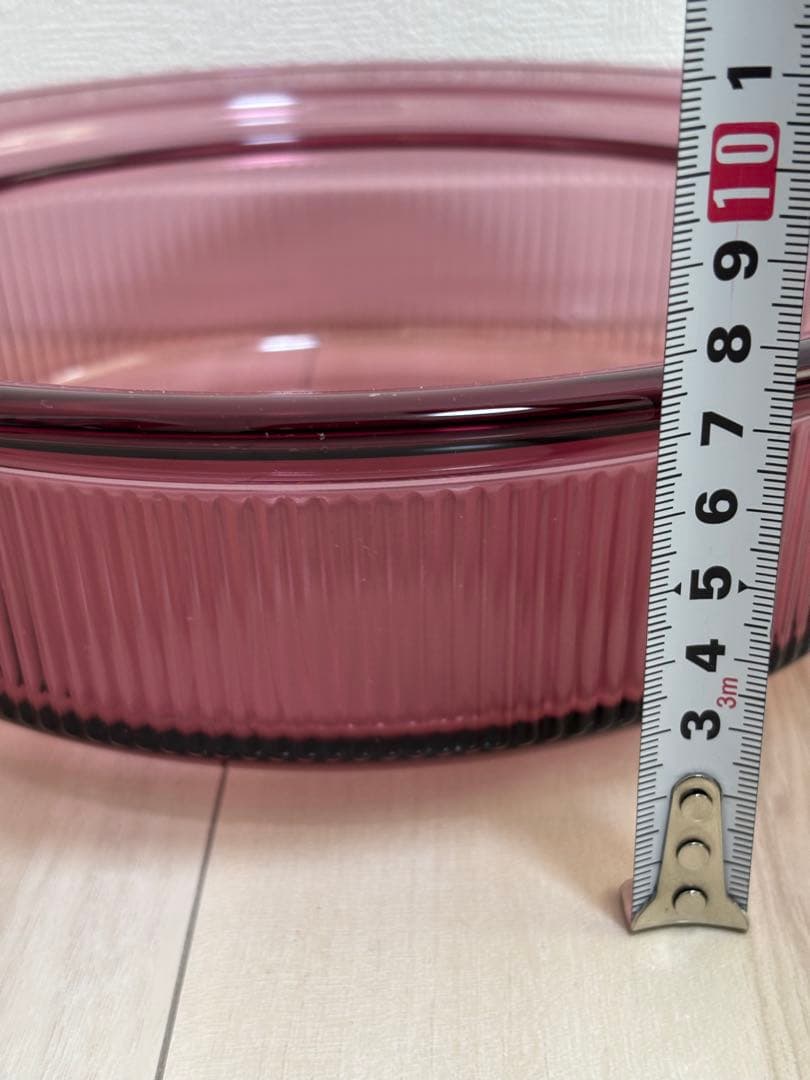 VISION ビジョン 昭和レトロ パイレックス USA　ガラス製　耐熱 片手鍋