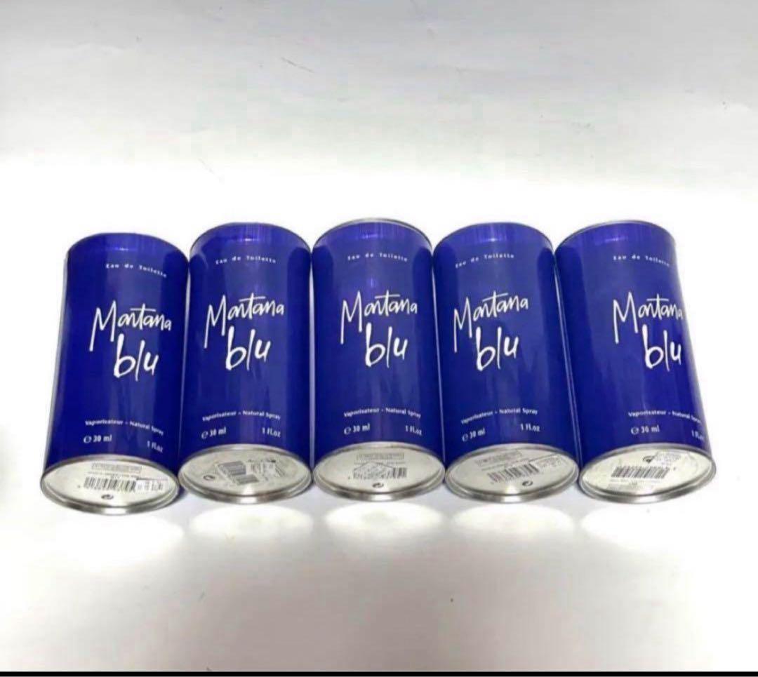 【新品未使用】montanaモンタナ ブルー 香水 30ml 5本セット