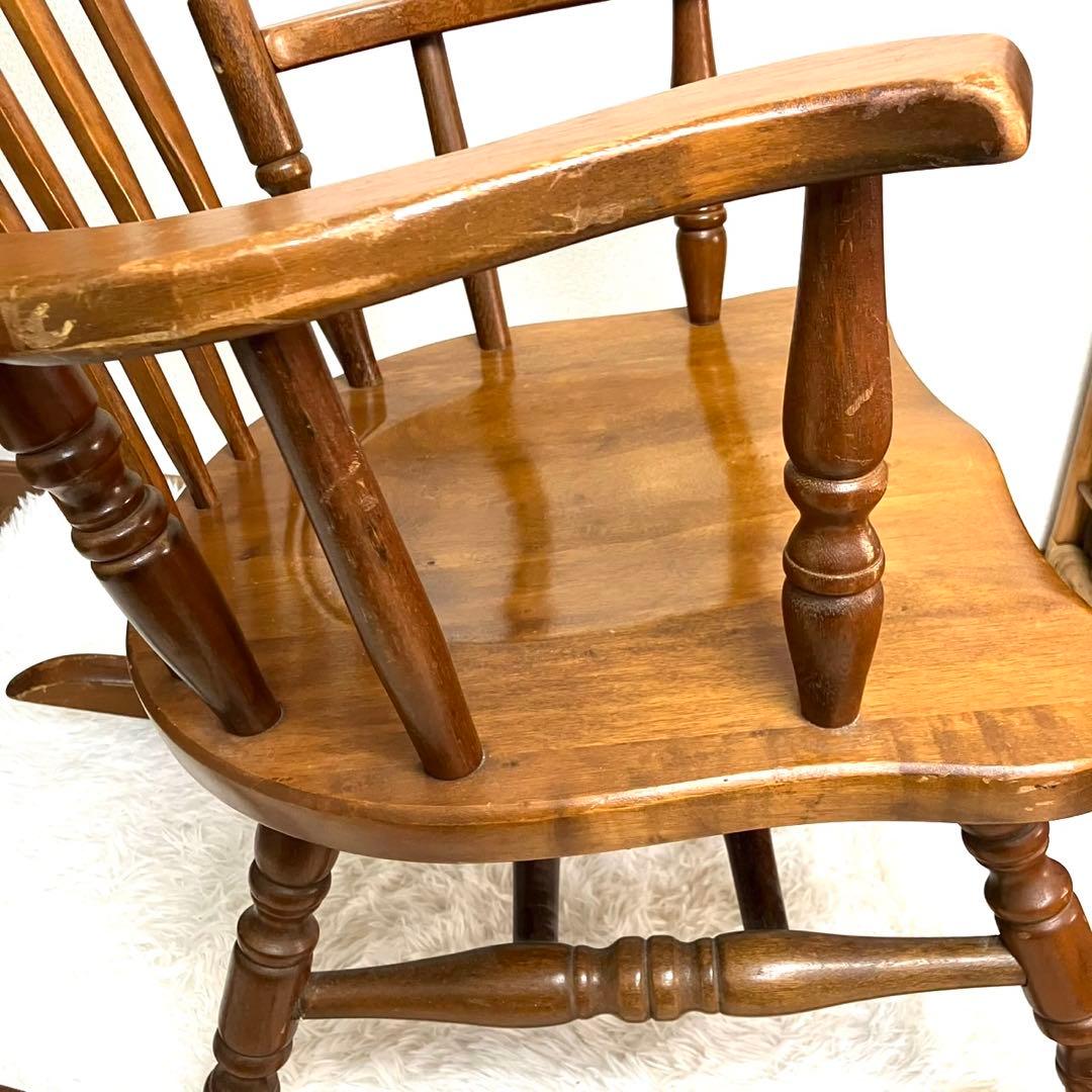 【希少 高級家具】SHIN LEE ロッキングチェア ヴィンテージ