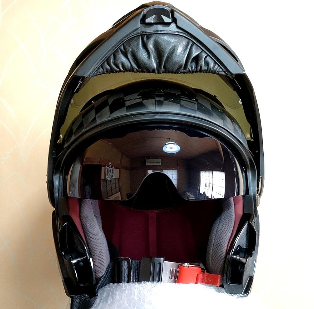 訳アリ 軽量 カーボン製 LS2 VORTEX システムヘルメット フルフェイス