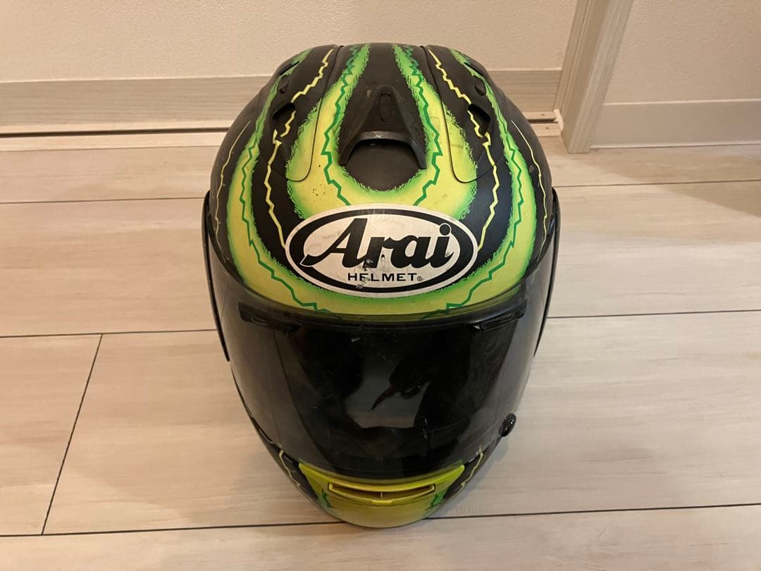 Arai フルフェイスヘルメット ブラック/グリーン