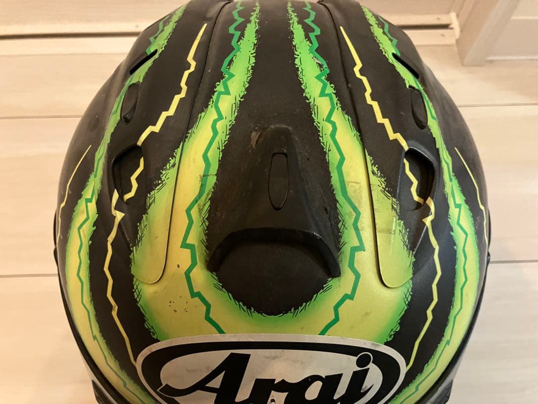 Arai フルフェイスヘルメット ブラック/グリーン