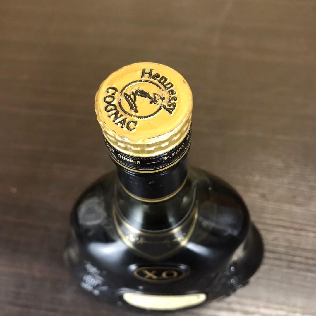 【匿名発送】HennessyヘネシーXO 金キャップ グリーンボトル　古酒
