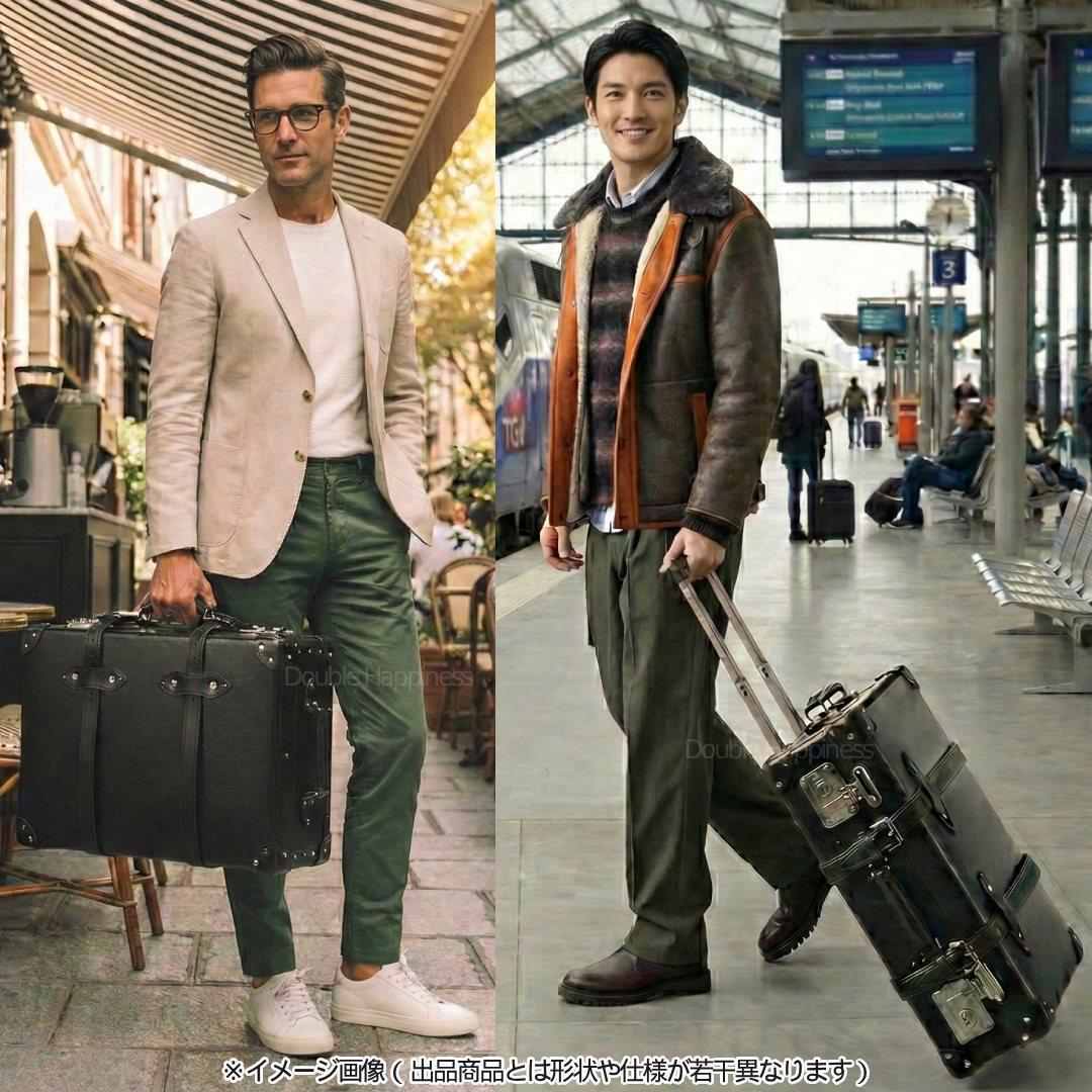 ほぼ新品★限定品グローブトロッター２輪／21インチ３５Ｌトロリースーツケース中古