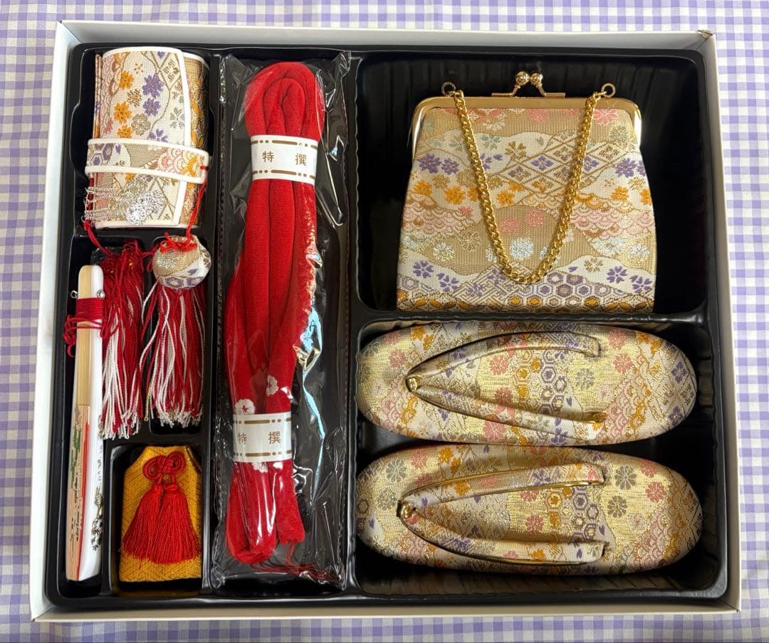 【ほぼ新品】七五三 はこせこセット