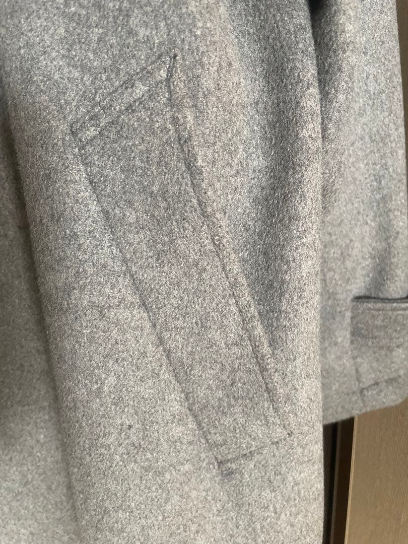 値下げ❗️ビームス BEAMS グレー ステンカラーコート サイズ50/XL