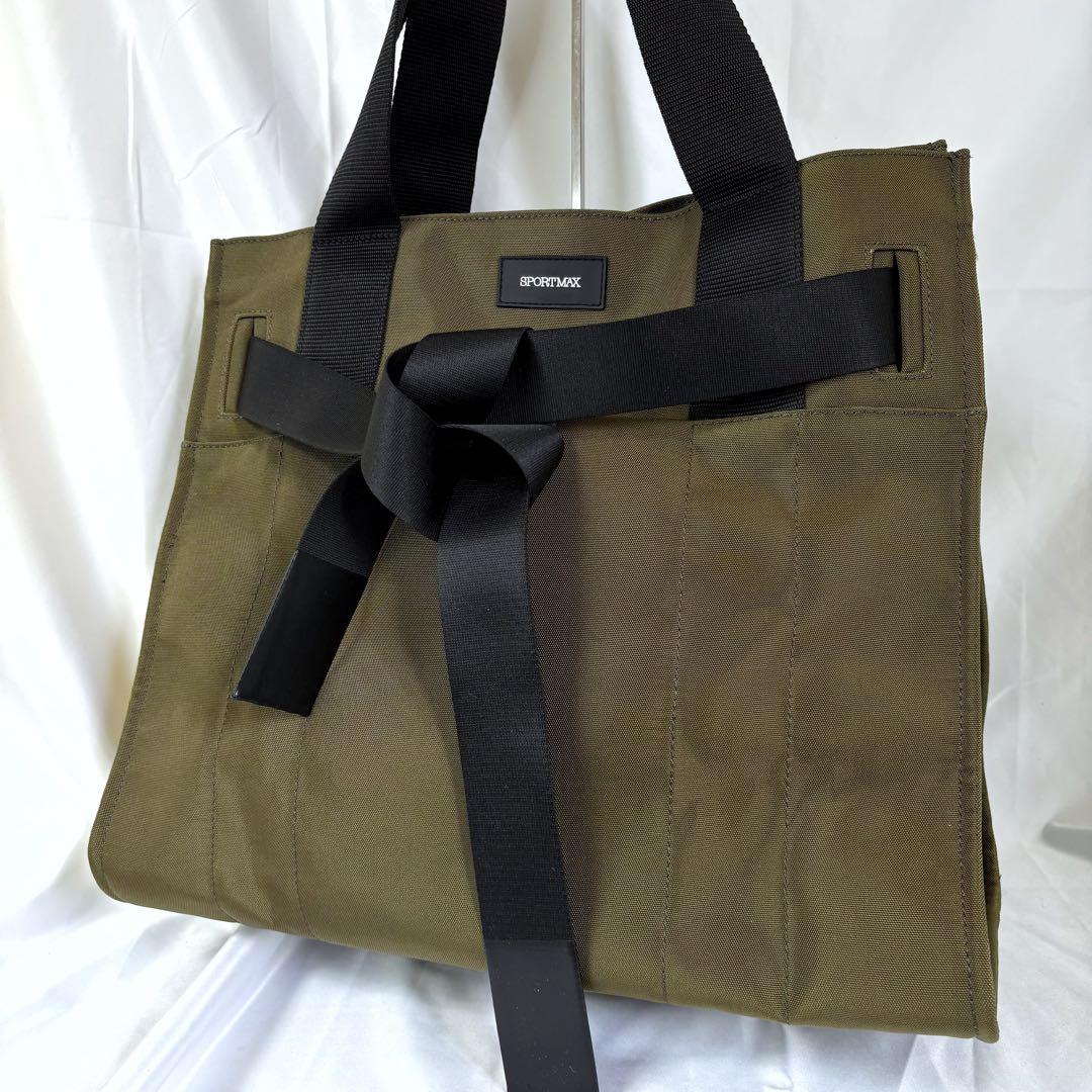 未使用保管品✨　SPORTMAX スポーツマックストートバッグ　大容量　軽量
