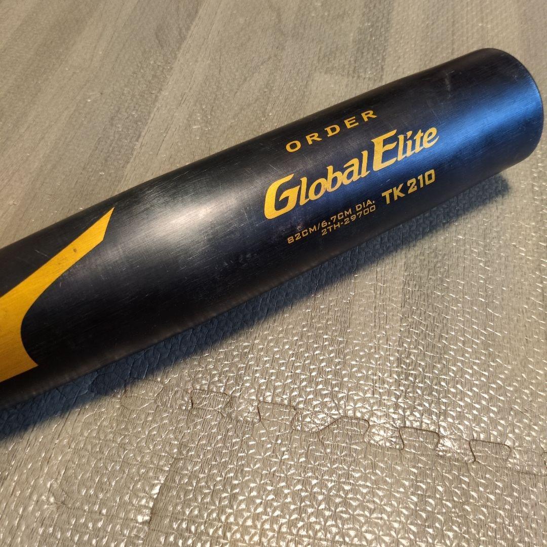 中学硬式 ミズノ Global Elite TK 210 硬式バット 82cm