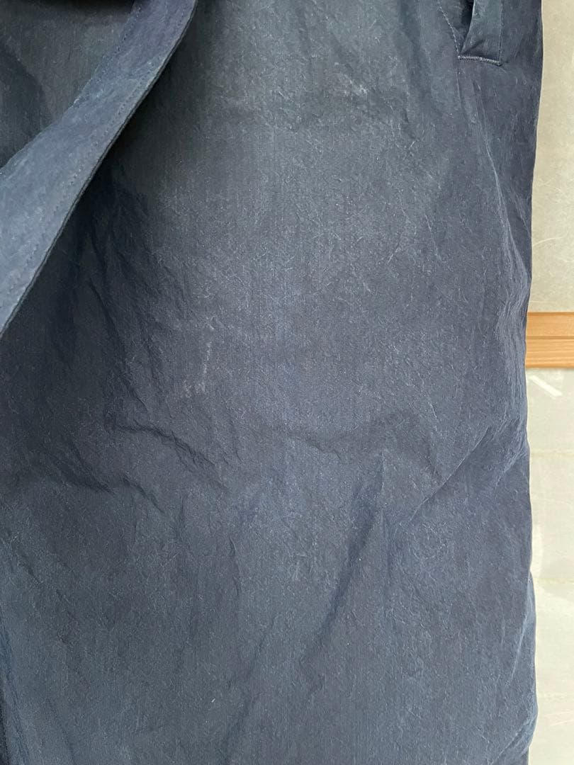 peakダウン Indigo C/N Down Coat メンズ