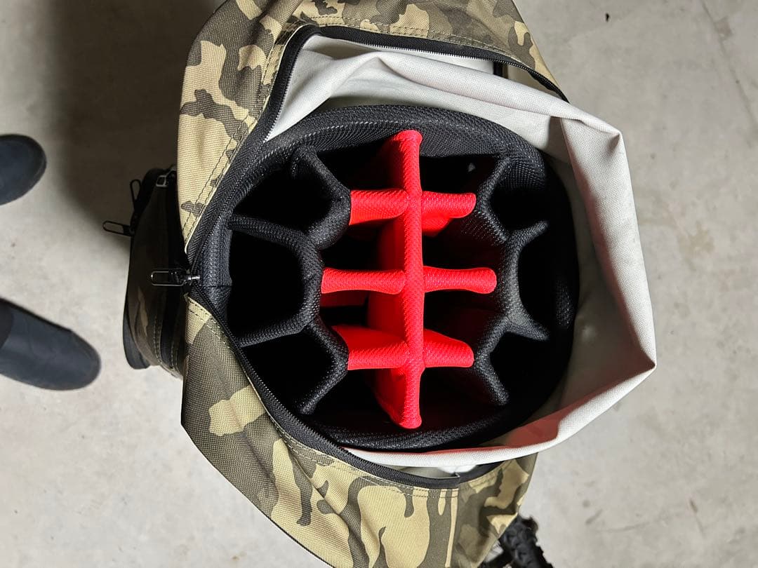 ナイキ　キャディーバッグ　カモフラージュ　希少品