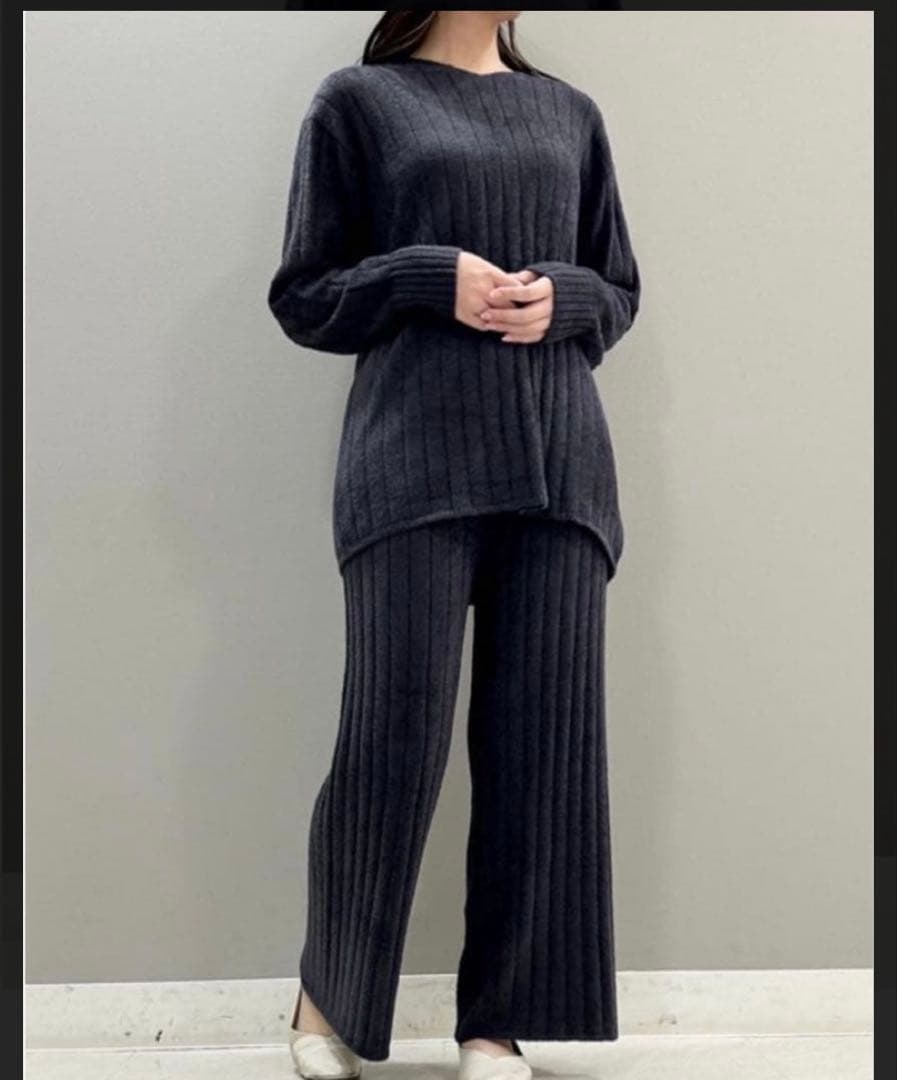 新品タグ付き　ジェラートピケ　調温スムーズィルームウェア上下セット