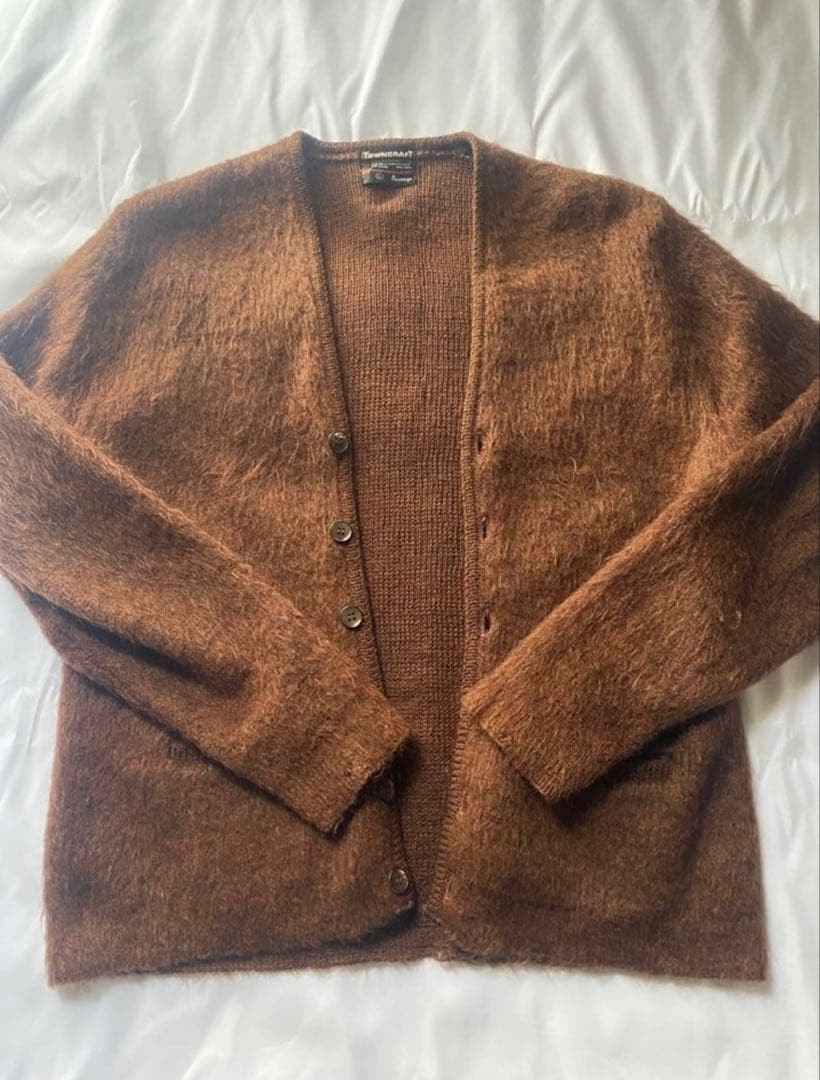 60's タウンクラフト モヘア　カーディガン