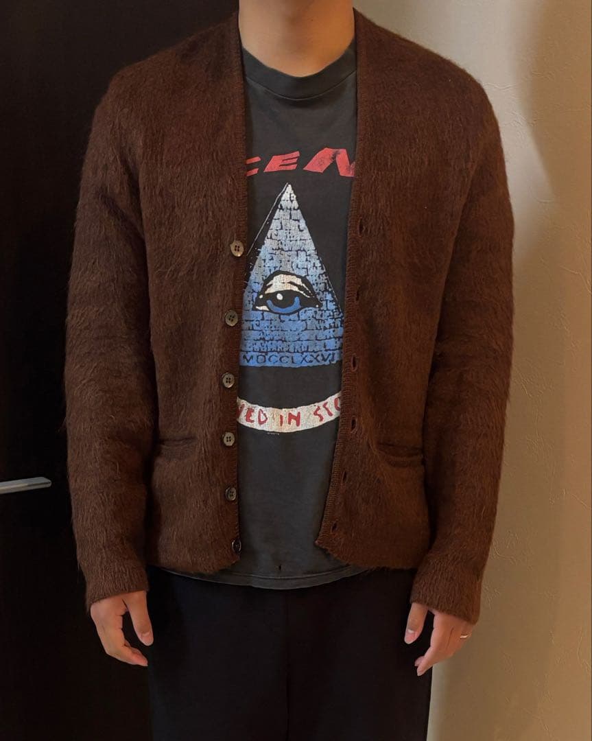 60's タウンクラフト モヘア　カーディガン