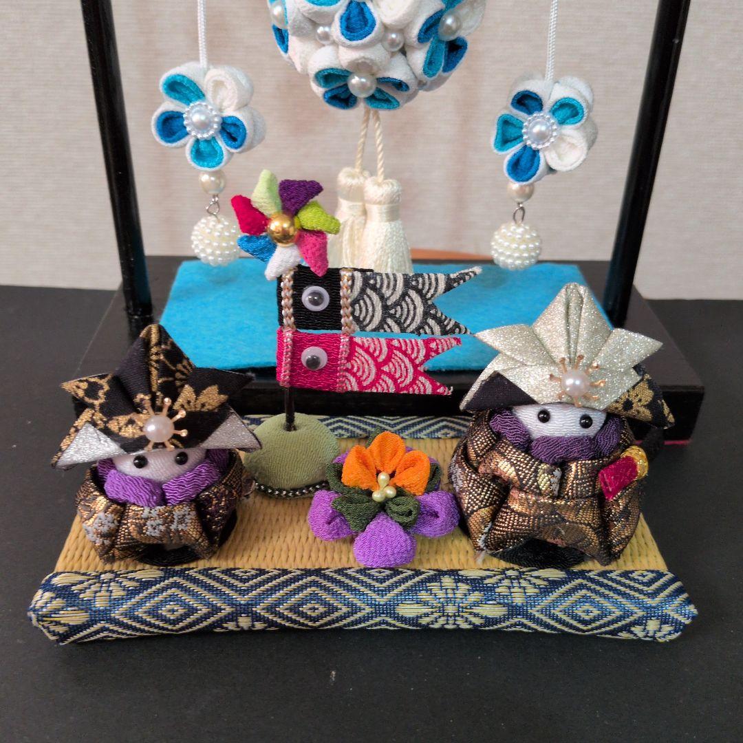 つまみ細工 吊るし飾りと端午の節句飾りセット