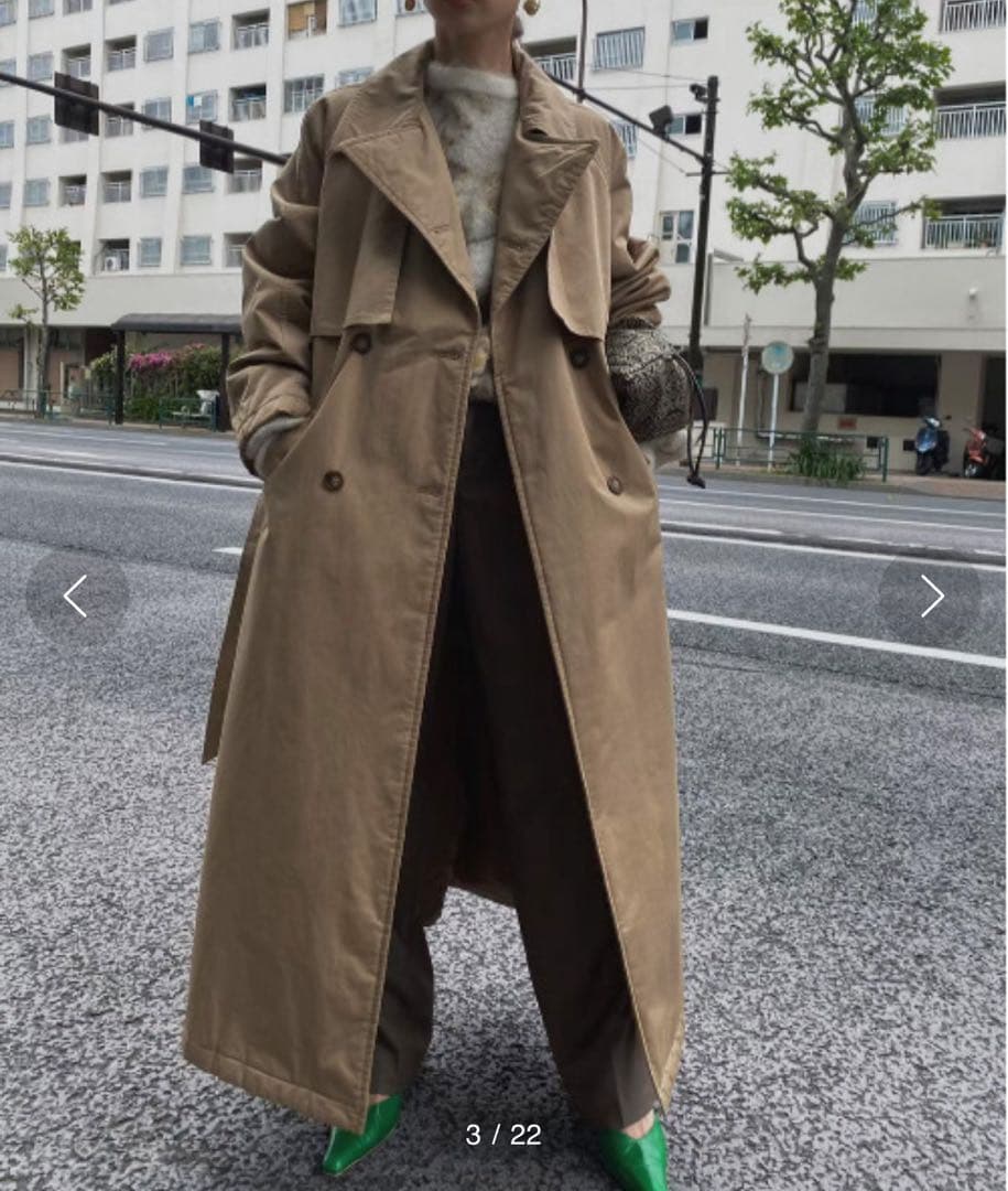 ジャケット・アウター AMERI THINDOWN TRENCH COAT
