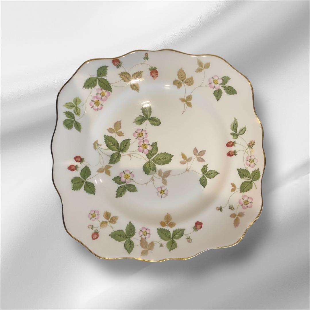 【値下げ】ウエッジウッド　ワイルドストロベリー　プレート6枚セット【美品】