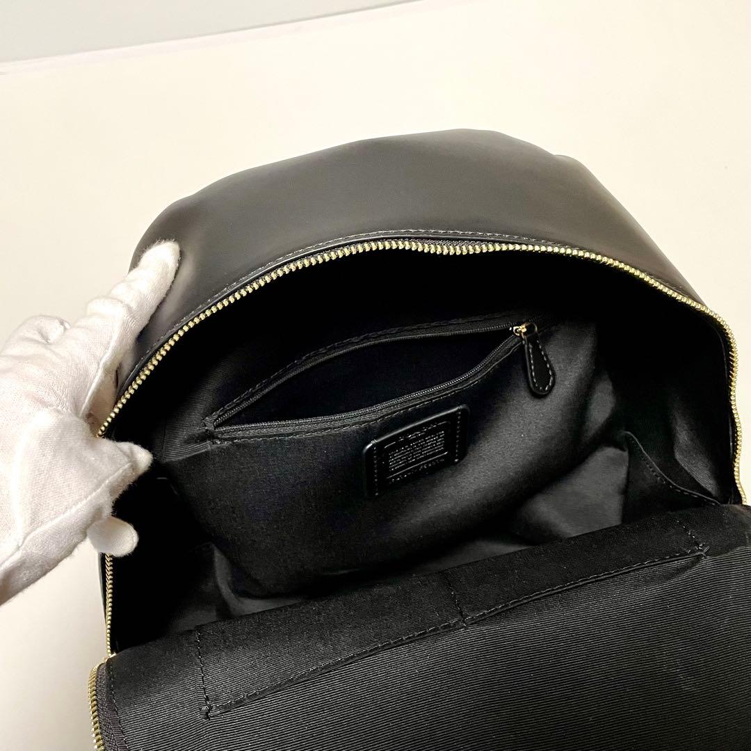 新品　COACH リュック　ブラウン　　シグネチャー柄 F58314