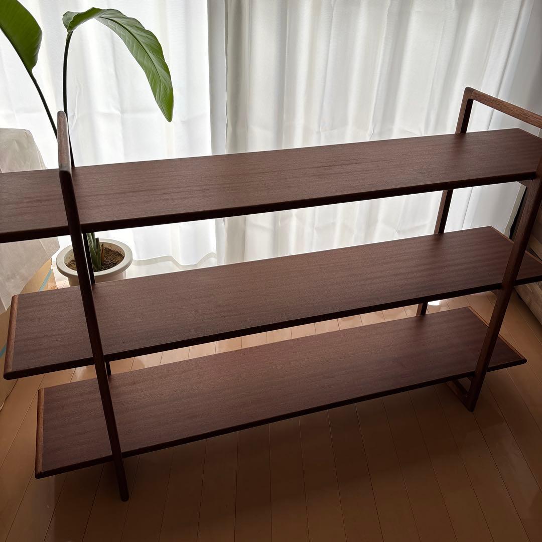 Tid Low Shelf 木製ラック