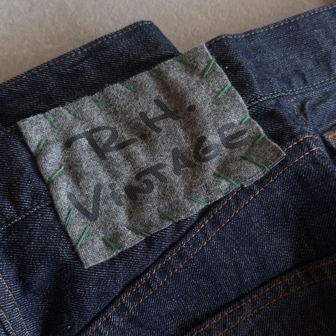 【未使用／2024✨️】RH オーガニックコットン　デニムパンツ　インディゴ